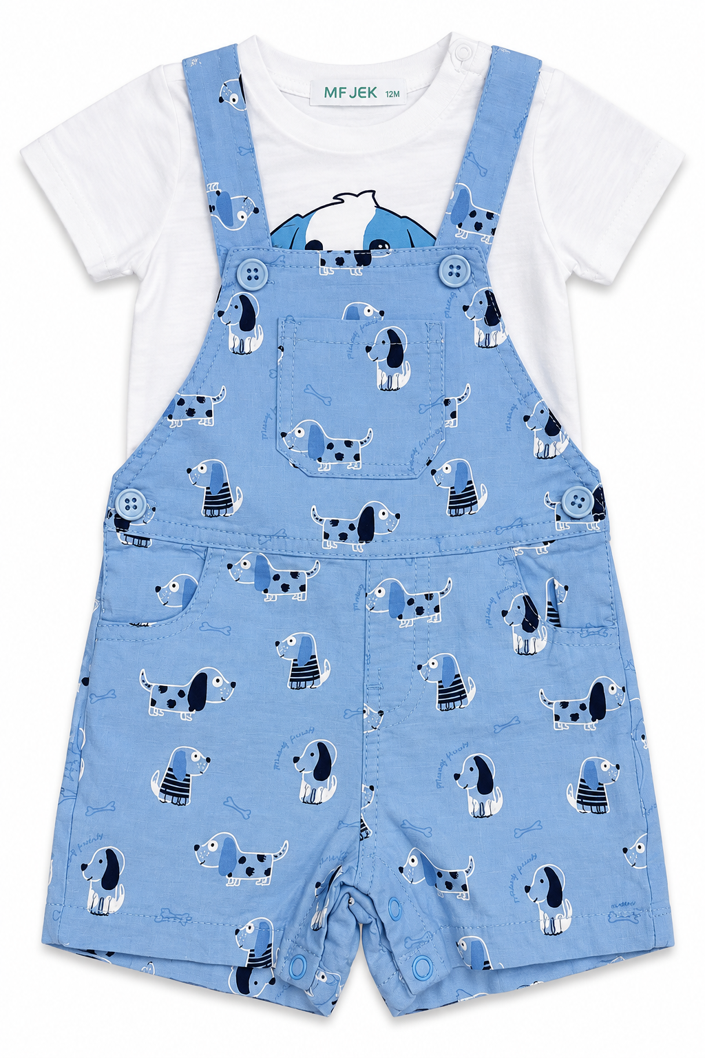 2 SET Perrito blauw