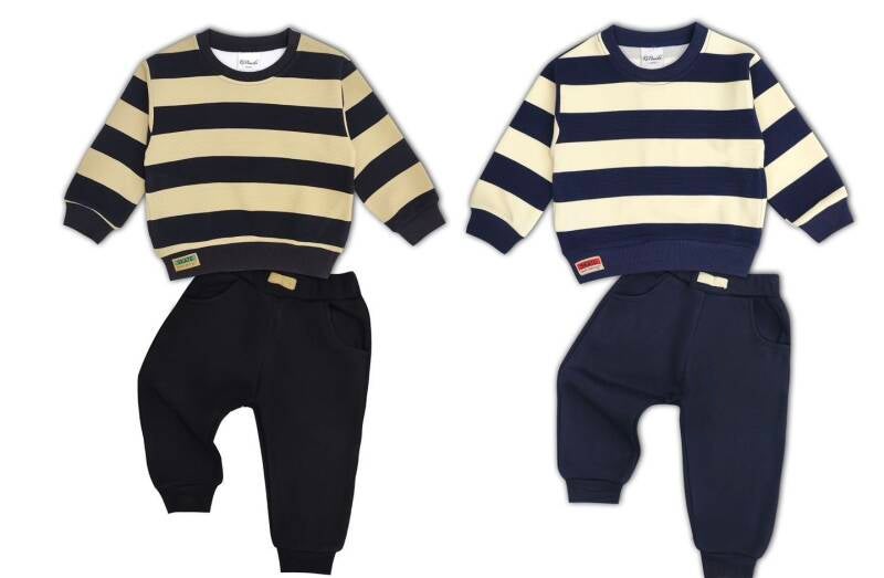 2 SET Streepjes jogger