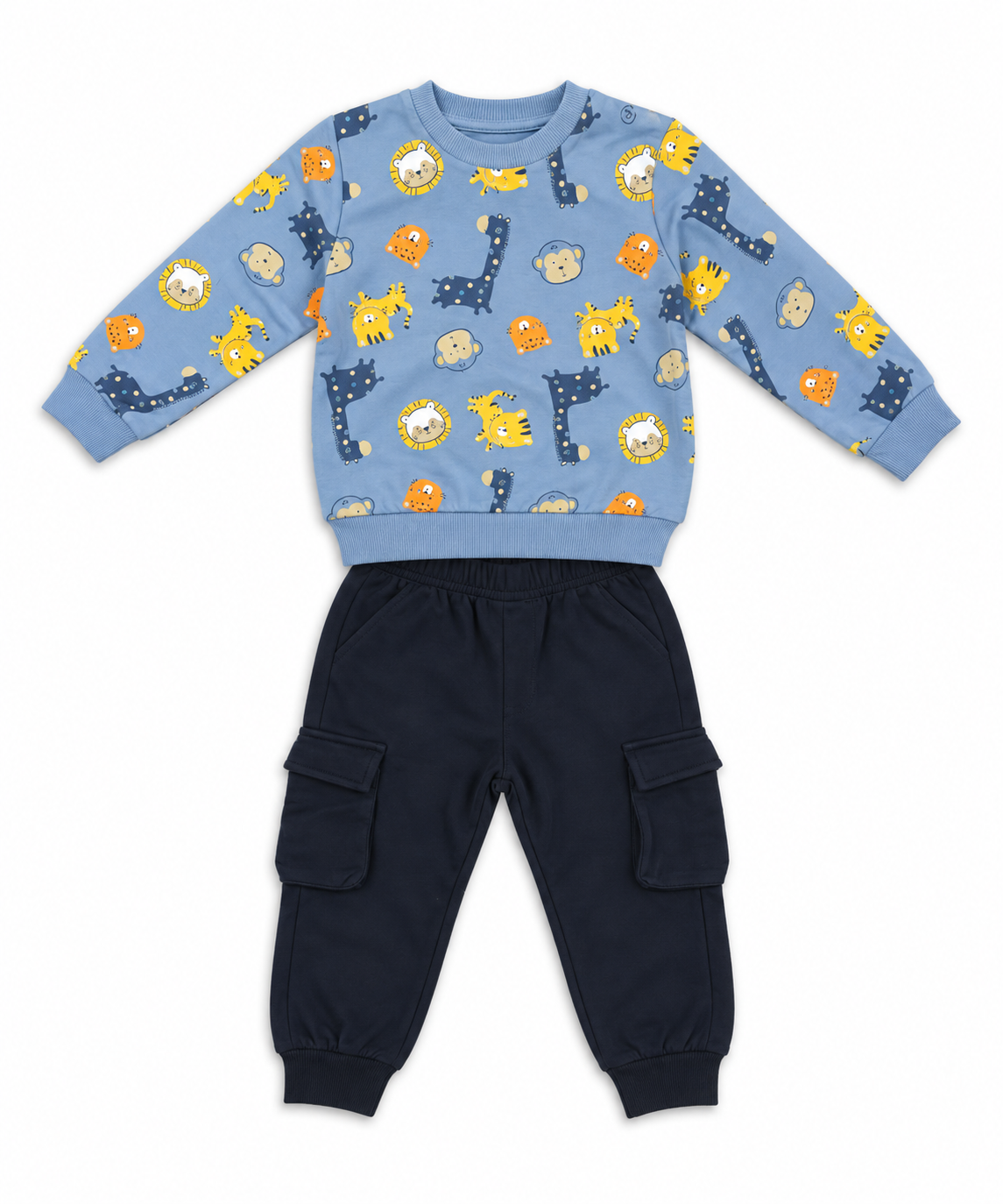 2 SET | Jungle blauw