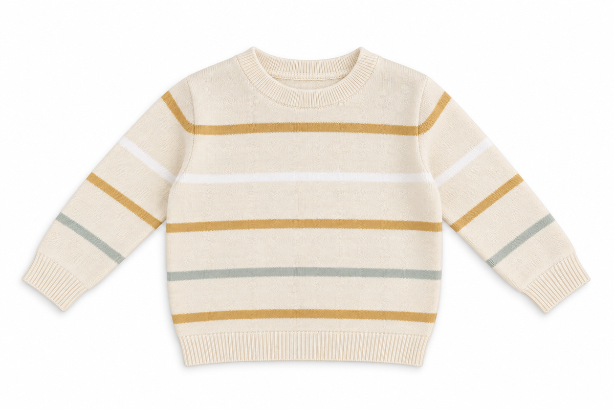 TRUI | Gestreept beige