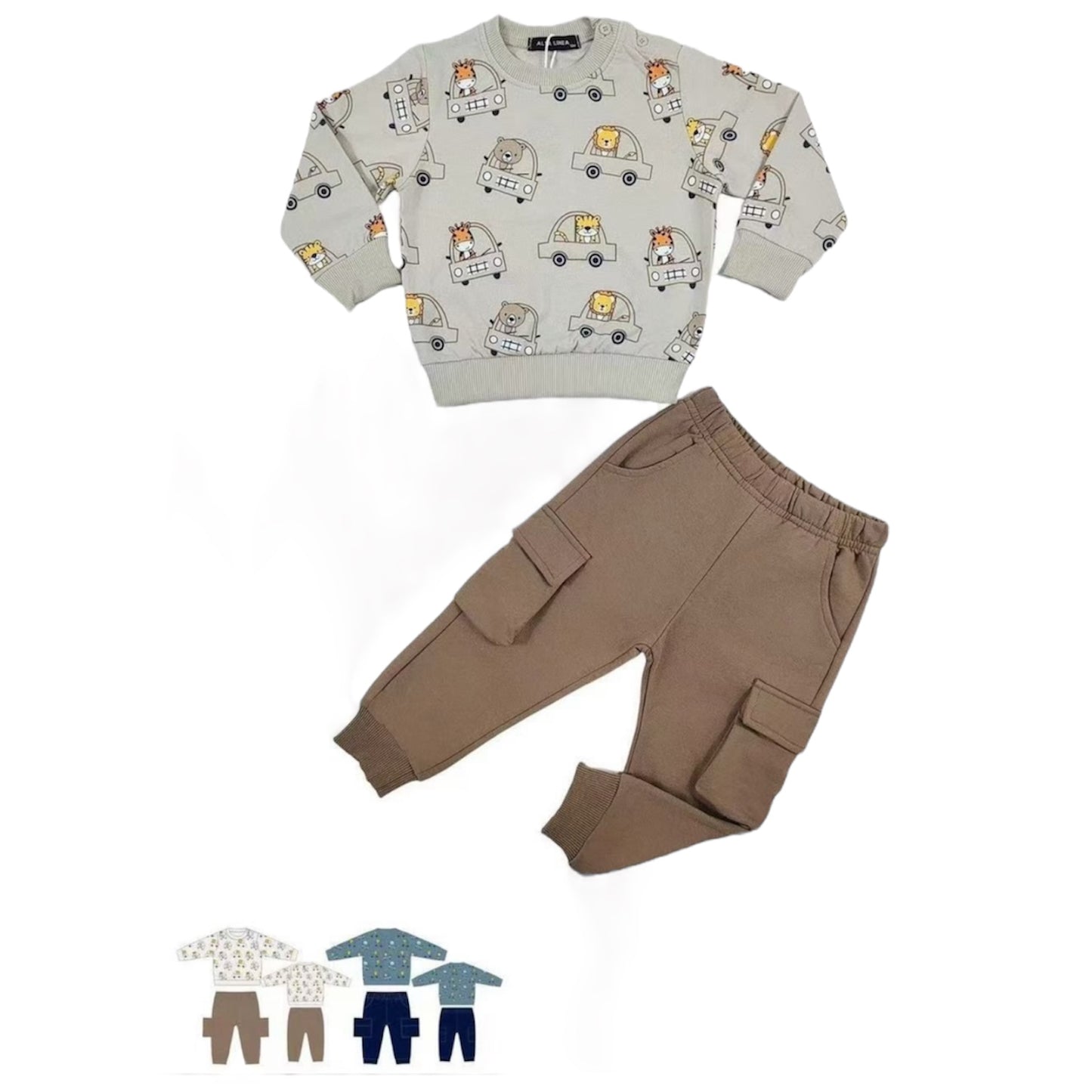 2 SET | Animales en carrito