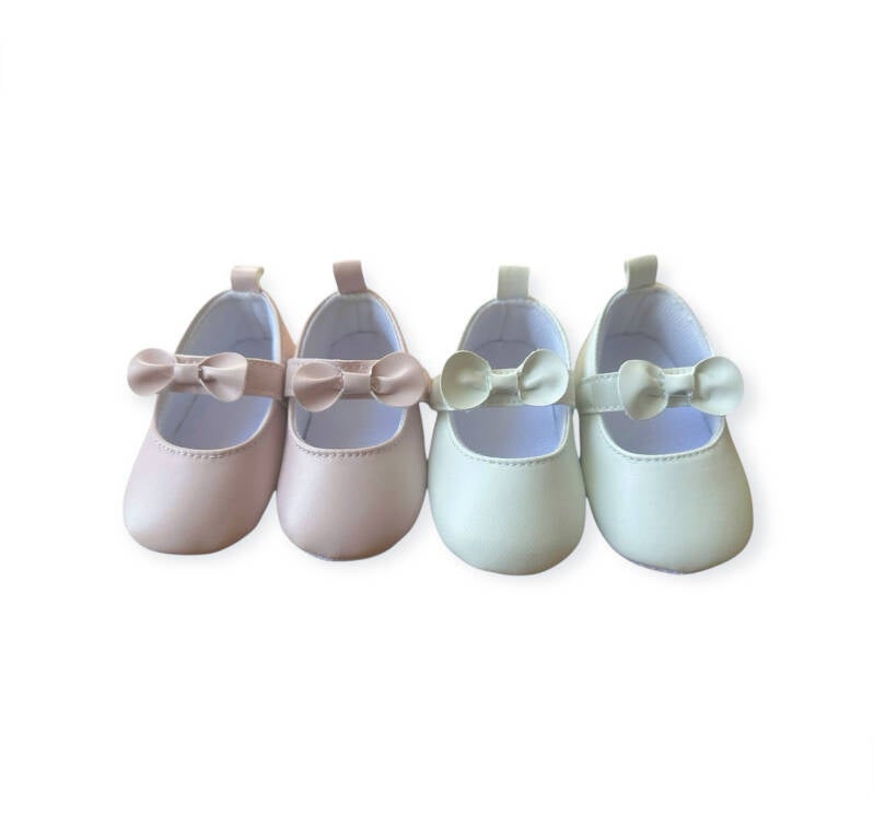 SCHOENEN Open schoen met strik