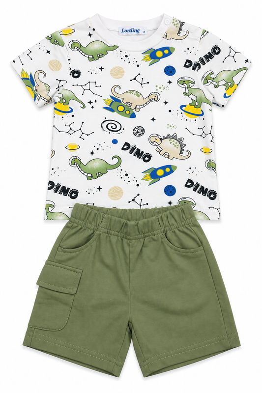 SET Dino space groen