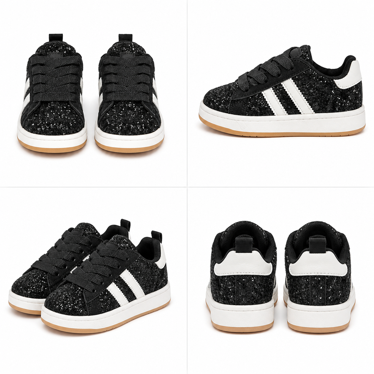SNEAKER | Glitter zwart