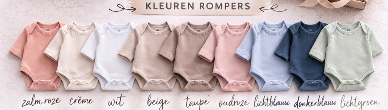 Gepersonaliseerde romper | geboortekaartje