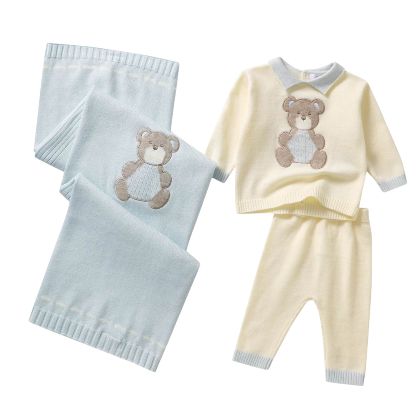 CADEAUSET | 2 set pakje + grote deken