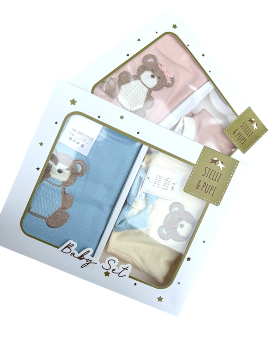 CADEAUSET | 2 set pakje + grote deken