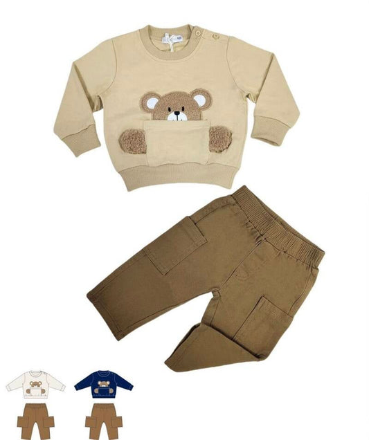2 SET Teddy beer