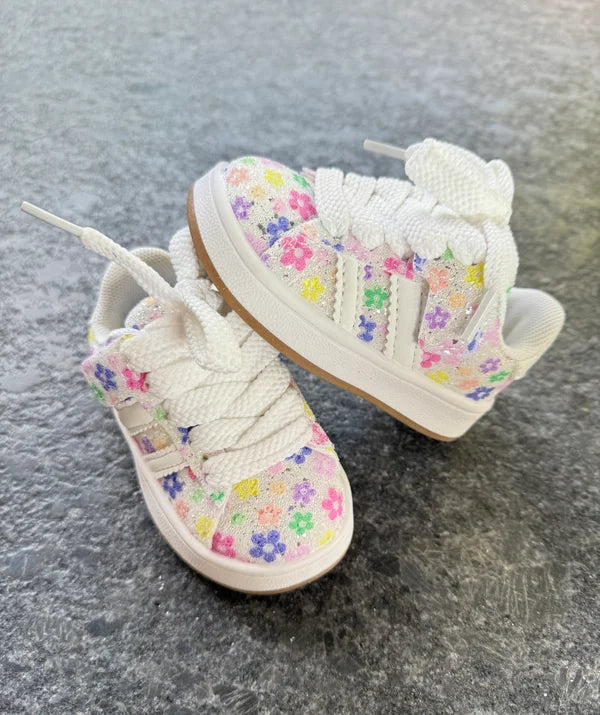 SNEAKER | Glitter bloem
