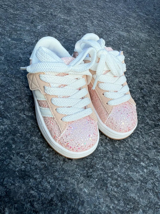 SNEAKER | Glitter roze
