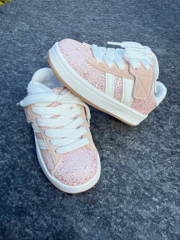 SNEAKER | Glitter roze