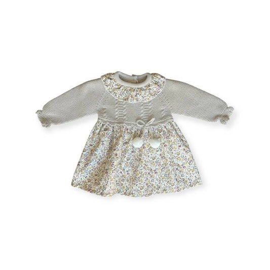 JURKJE Bloemen patroon beige