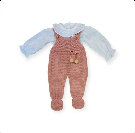 JUMPSUIT Met blouse roze